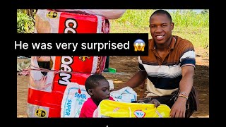 We helped a lame Boy called Asuman#trending 