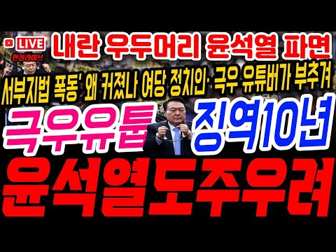 추잡한 내란 우두머리 윤석열! 자기 부하들에게 책임 떠 넘기는 찌질한xx! 수꼴 극우 틀극기 폭동 소요죄 징역 10년! #구속영장 #계엄령 #내란죄 #탄핵 #파면