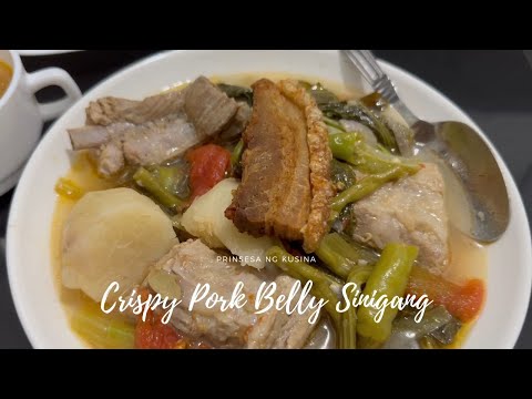 Crispy Pork Belly Sinigang in Fresh Sampalok