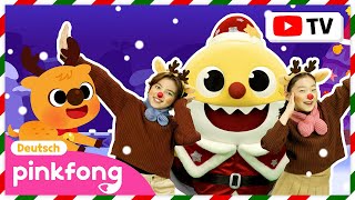 Der rotnasige Baby-Hai | Weihnachtslieder | Baby Shark Deutsch | Pinkfong, Baby Hai! Kinderlieder