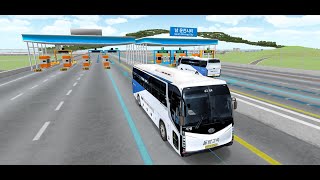 Buses in express bus lanes..