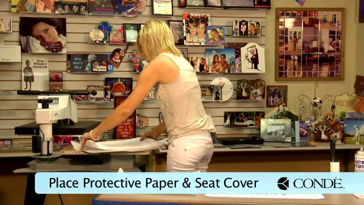 Click to watch the Imaging a Canvas Seat Back Cover with Dye Sublimation  video