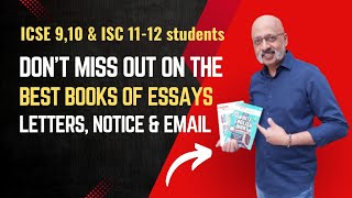 ICSE & ISC students - This is why you should buy the Books for Essays and Letters by Sudhir Sir