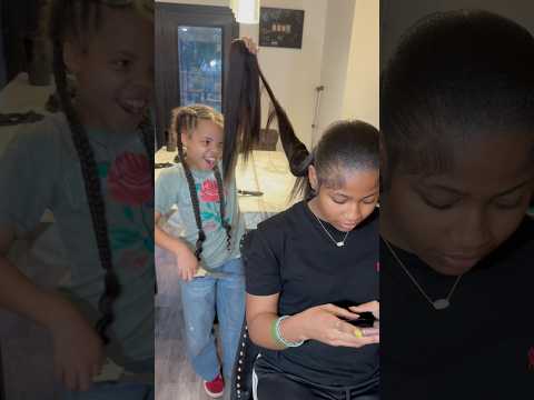 Nova CUT Zoey HAIR to get her LICK BACK  #foryou #fyp #nova #funny #shorts