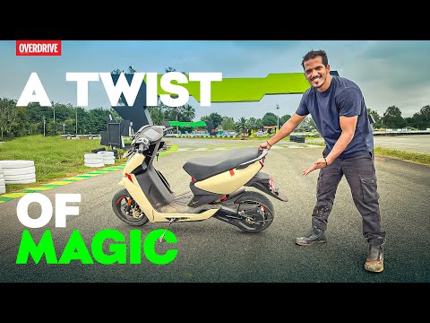 2025 Ather 450X First Ride Review | Magic Twist? OVERDRIVE