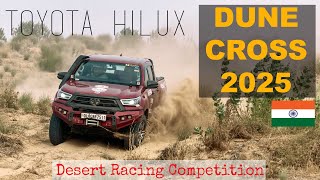 Racing the Toyota Hilux at Dune Cross 2025