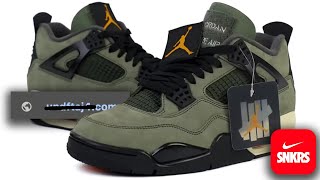 Undefeated Confirms FCFS & SNKRS Release Info for the Undefeated Jordan 4