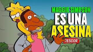 Los Simpson: Los CRIMENES de MAGGIE | #Rescor