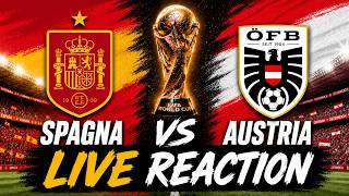 Spagna-Austria: LIVE REACTION  📱