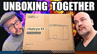 🔴 Live: Unboxing the SUNLU FilaDryer E2 with My Tech Fun