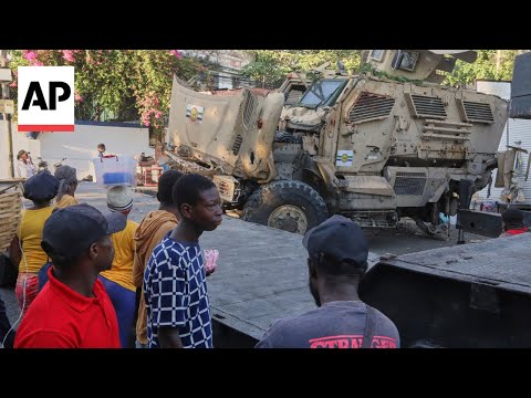 YouTube video thumbnail: Two Dead and 8 Kenyan Officers Injured in Armored Vehicle Accident in Haiti
