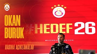 🔴 Teknik Direktörümüz Okan Buruk'tan akşam antrenmanı öncesinde basın mensuplarına açıklamalar