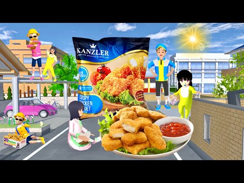 Yuta Mio Camping ⛺️| Makan Nugget Jumbo😋