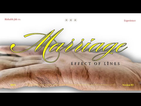 Effect of Multiple marriage lines on palm ! विवाह रेखा।