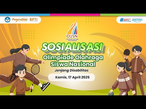 Sosialisasi Olimpiade Olahraga Siswa Nasional (O2SN) Disabilitas Tahun 2025
