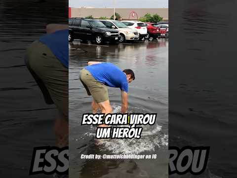 Professor Vira Herói com Truque Simples na Água! 💧 #shorts