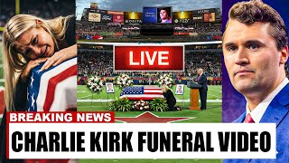 Charlie Kirk Funeral Live Updates - Erika Kirk Trump Jd Vance will BREAK DOWN at Arizona Stadium