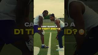 5’10 Kicker VS 6’5 D1 Tight End 😳
