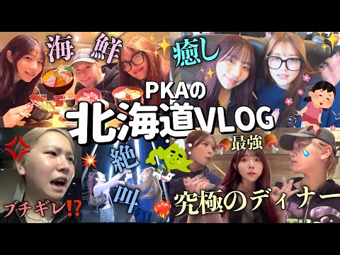 【Vlog】幼馴染男女でガチノープラン北海道カオス旅🐄チルしにきたのに結局大暴れしちゃうの巻www