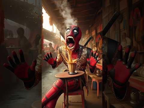 Gangster Deadpool ne kidnap kiya supergirl ko ๐คฏ๐ฒ๐|| #shorts @AiFunOfficial @BesaramPizza