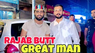 Rajab Butt Great Man | ​⁠@rajabbutt94 Stay Strong | Shahzaib Mughal