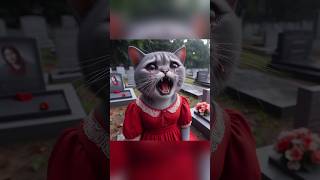 Cat,s big loss 🙀😿💔😭 #cat #cute #kitty #ai #cats #cutecat #cats sad stories #catlover #AI @IamMonkello