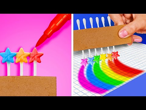 💰¡DINERO vs. HABILIDADES! 🎨 ¿Quién gana la batalla de arte definitiva? Trucos de pintura DIY 123GO!