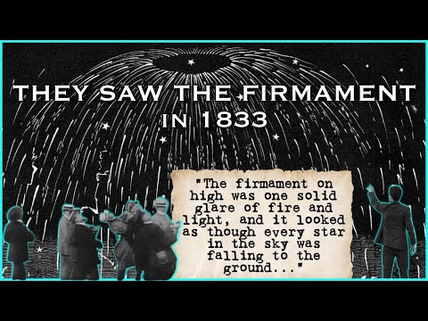 THEY SAW THE FIRMAMENT IN 1833