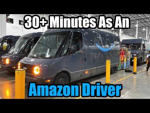 POV: My Full Shift Working in Rivians Amazon Electric Van