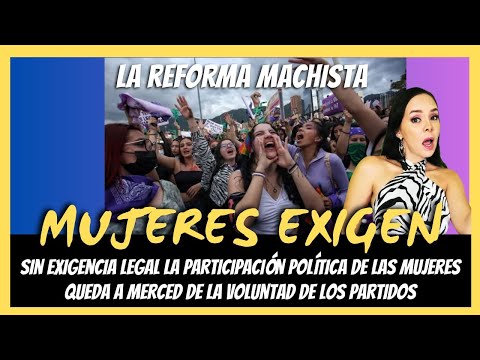 #envivo  LA REFORMA MACHISTA / LA VOZ DEL PUEBLO