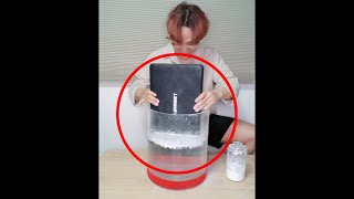 노트북에 방수 가루를 뿌리고 물에 넣으면...?