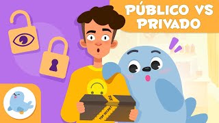 PÚBLICO e PRIVADO 🔐 O que compartilhar e o que proteger?