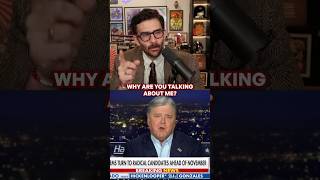 responding to Sean Hannity calling me out