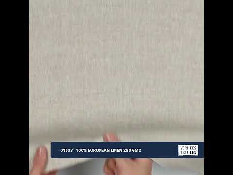 EUROPEAN FLAX LINEN 280 GM2 MAUVE (youtube video preview)