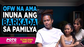 OFW na Ama, Mas Pinili ang Barkada Kaysa Pamilya | Nakakaiyak na Filipino Drama