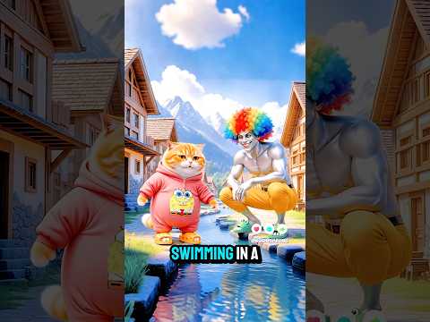 Then how about swim in a river #catvideos #catshorts #comedy #funny