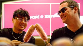 We Tried The Most INSANE Corn Dogs HIGH AF