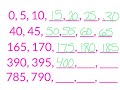 Exploring Number Sequences in 2.NBT.2
