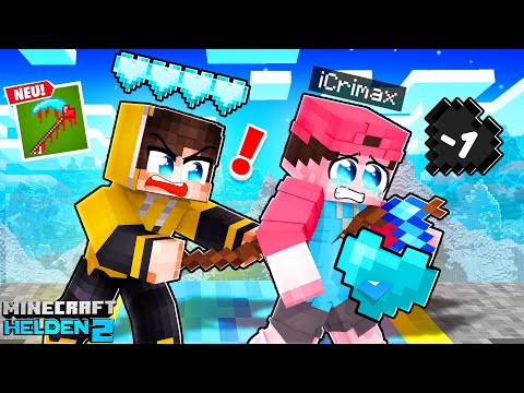 VIER BLAUE HERZEN wegen HEART STEALER ITEM von iCRIMAX! (Minecraft HELDEN 2)