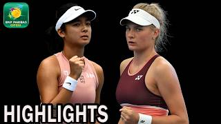 Alexandra Eala vs Dayana Yastremska Highlights | Before Indian Wells 2026