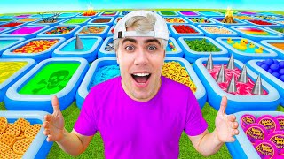 100 PISCINAS MISTERIOSAS SOLO 1 PARA GANAR !!