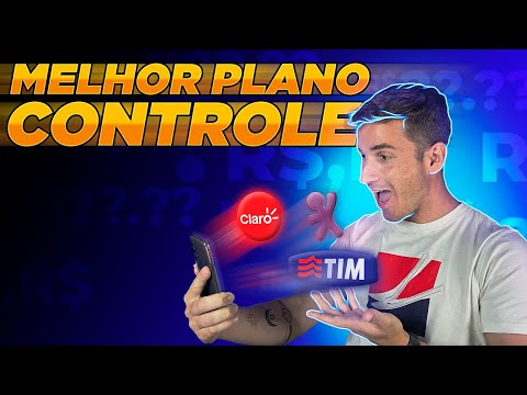 Qual MELHOR PLANO de CELULAR CONTROLE em 2025? TIM x CLARO x VIVO