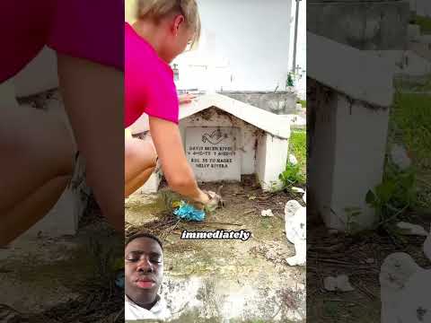 Cleaning #cemetery #saysomething #subscribe #like #share