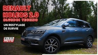 Renault Koleos 2.0 BluedCi Techno : Essai MatinAuto de la nouvelle version 2022 restylée