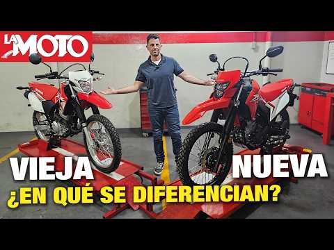 ¡EN EXCLUSIVA! HONDA XR300L TORNADO, comparativa con el modelo anterior
