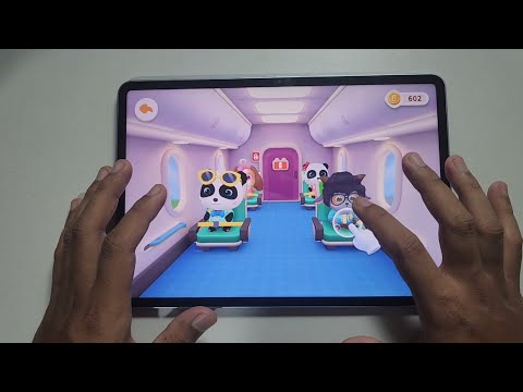 PERJALANAN PANDA KIKI MIUMIU DAN TEMAN-TEMAN LIBURAN NAIK PESAWAT | BABYBUS
