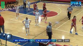 WPIAL High School Girls Basketball Mt. Pleasant at Laurel Highlands 12/22/25