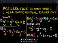 Homogeneous Differential Equations Concepts