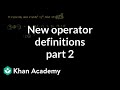 Understanding Custom Operators