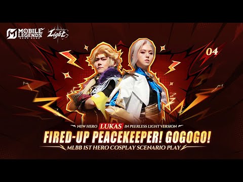 Fired-up Peacekeeper GOGOGO! | MLBB 1st Hero Cosplay Scenario Play | Mobile Legends: Bang Bang